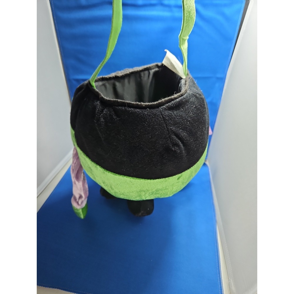 Frankenstein Monster Trick Or Treat Bucket Halloween Whimsical Y2K Vintage Plush - Picture 5 of 6